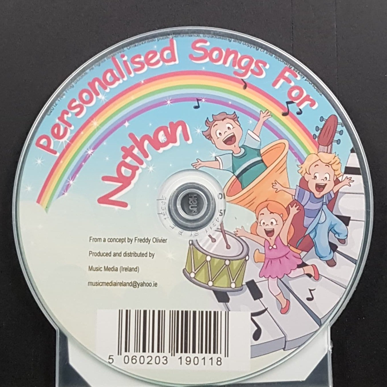 CD - Personalised Children's Songs / Nathan
