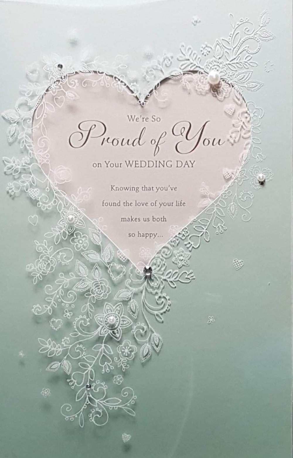 Wedding Card - General / 'Proud Of You'