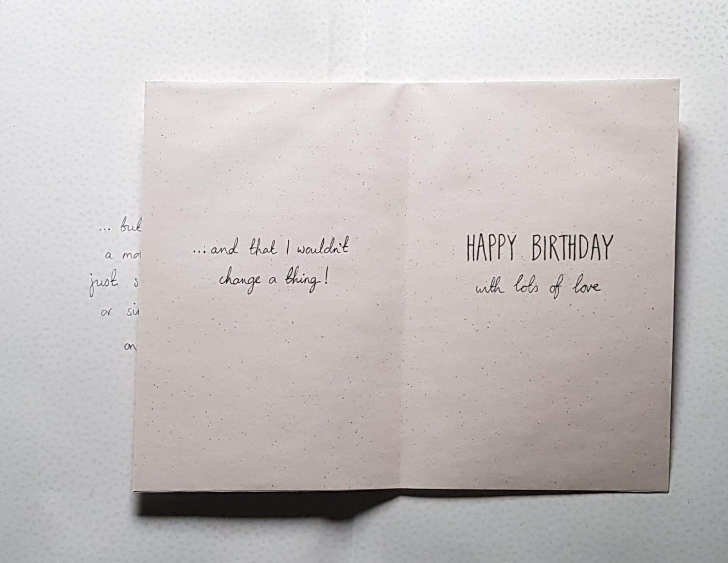 Birthday Card - Wife / A Puppy Looking At A Cute Couple