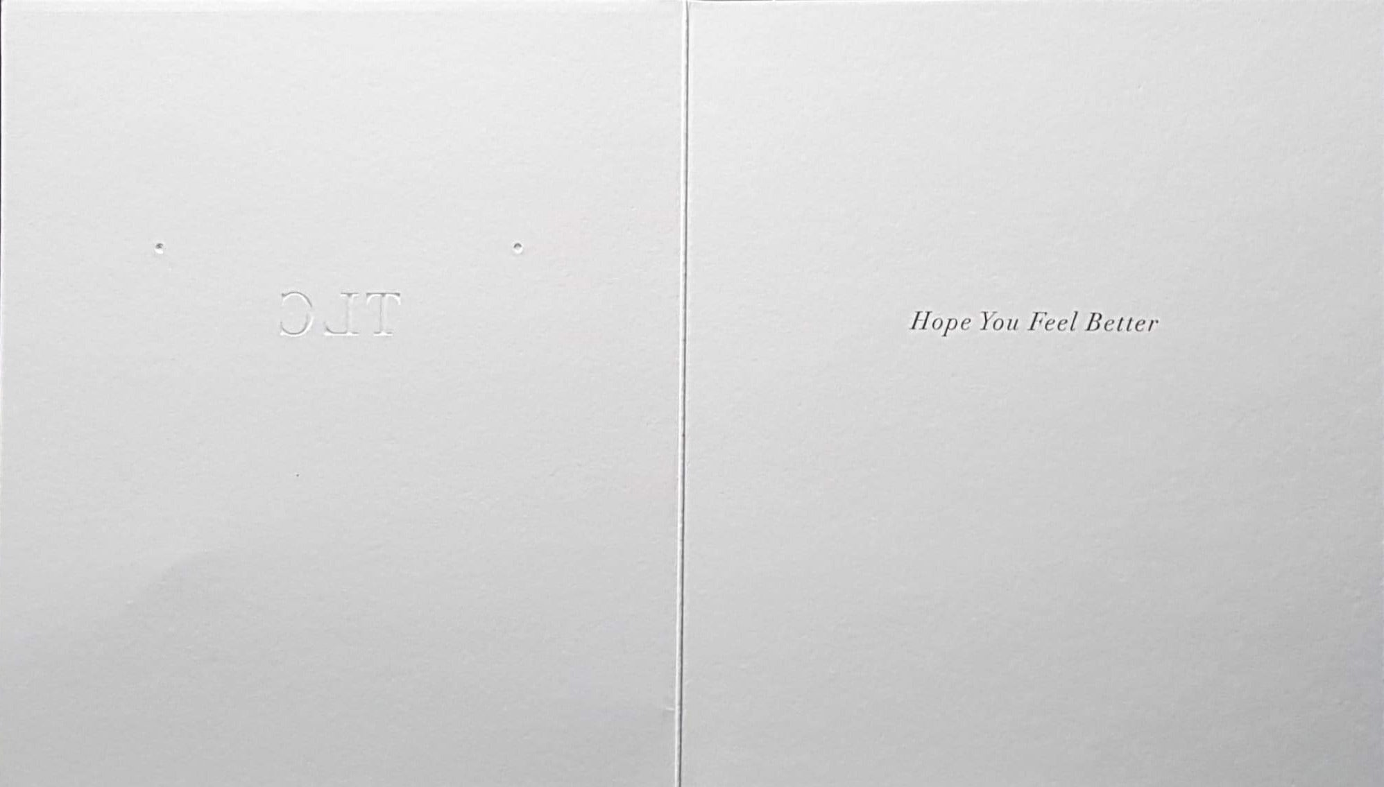 Get Well Card - 'What You Need Is...'