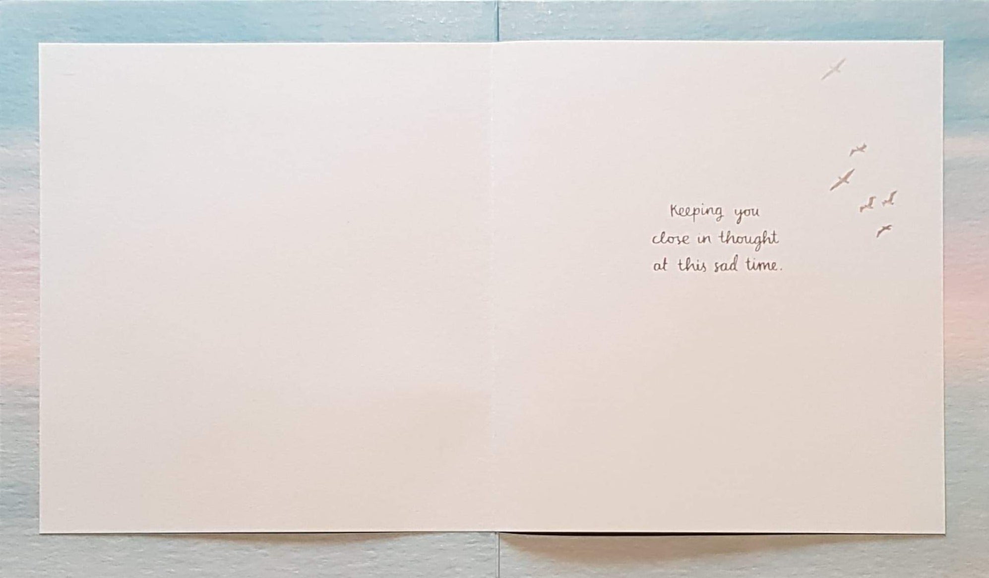 Sympathy Card - 'In Memory They Live'