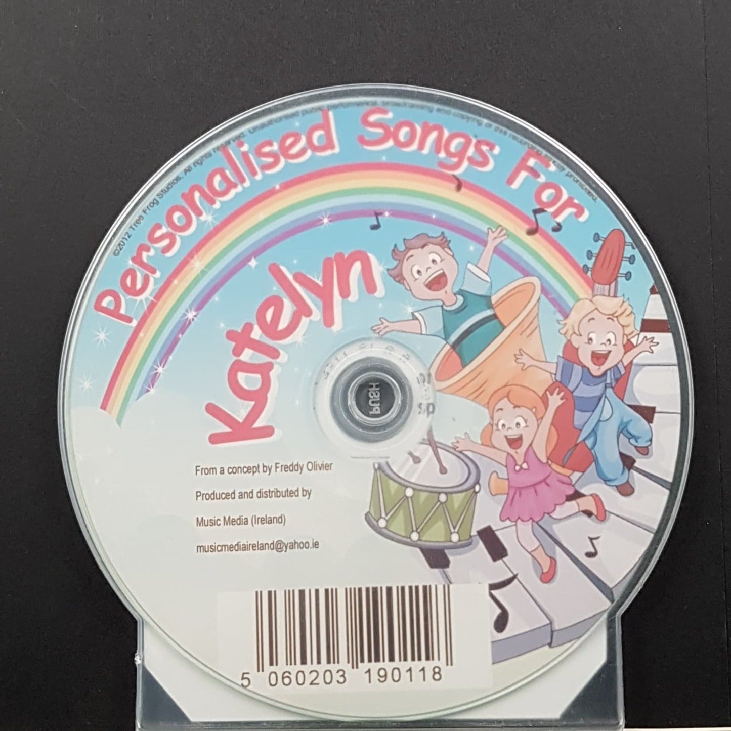 CD - Personalised Children's Songs / Katelyn