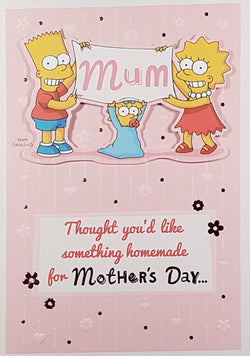 Mum Mothers Day Card - Something Handmade (Humour)