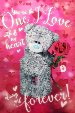 Birthday Card - One I Love / With All My Heart...(3D Card)