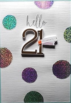 21st Birthday Cards
