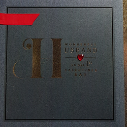 Husband Valentines Day Card