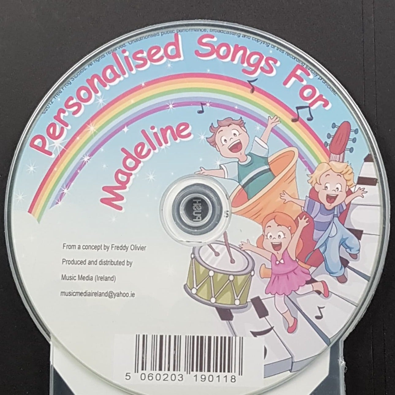 CD - Personalised Children's Songs / Madeline