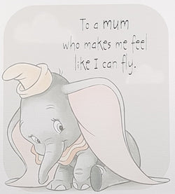Mum Mothers Day Card - Cute Elephant With Giant Ears