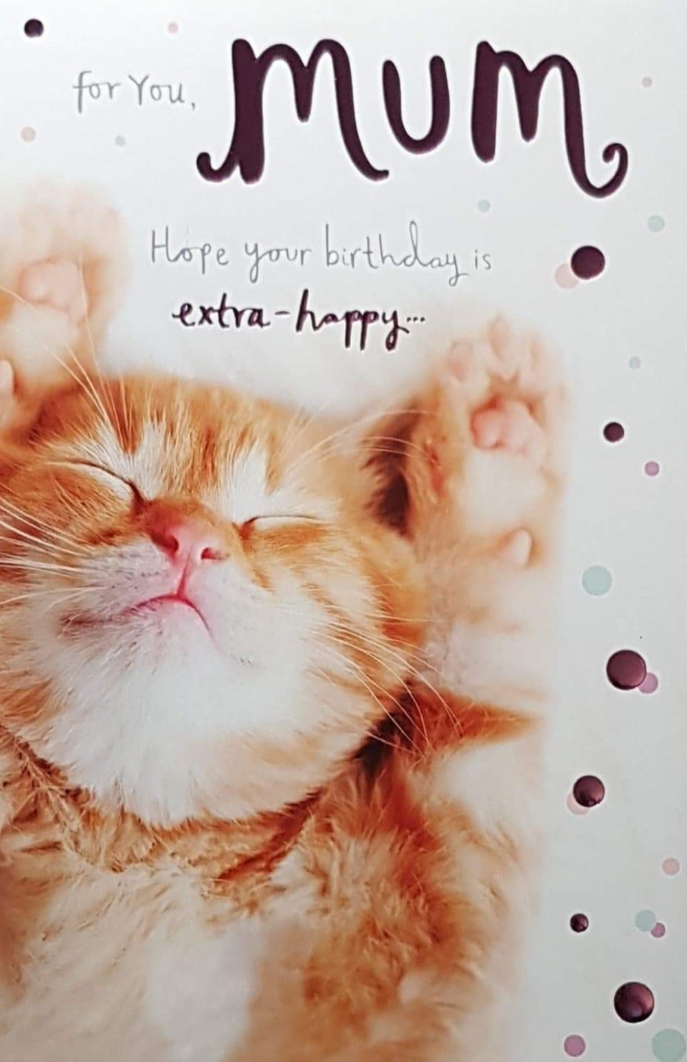 Birthday Card - Mum / 'Extra - Happy'
