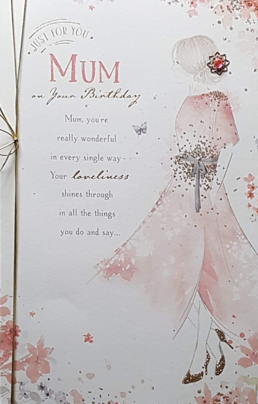 Birthday Card - Mum / 'Loveliness'