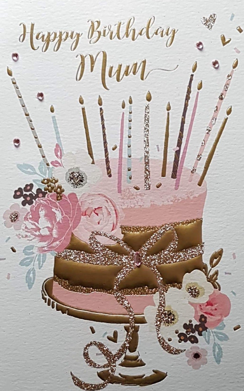 Birthday Card - Mum / A Fabulous Cake On The Cake Stand