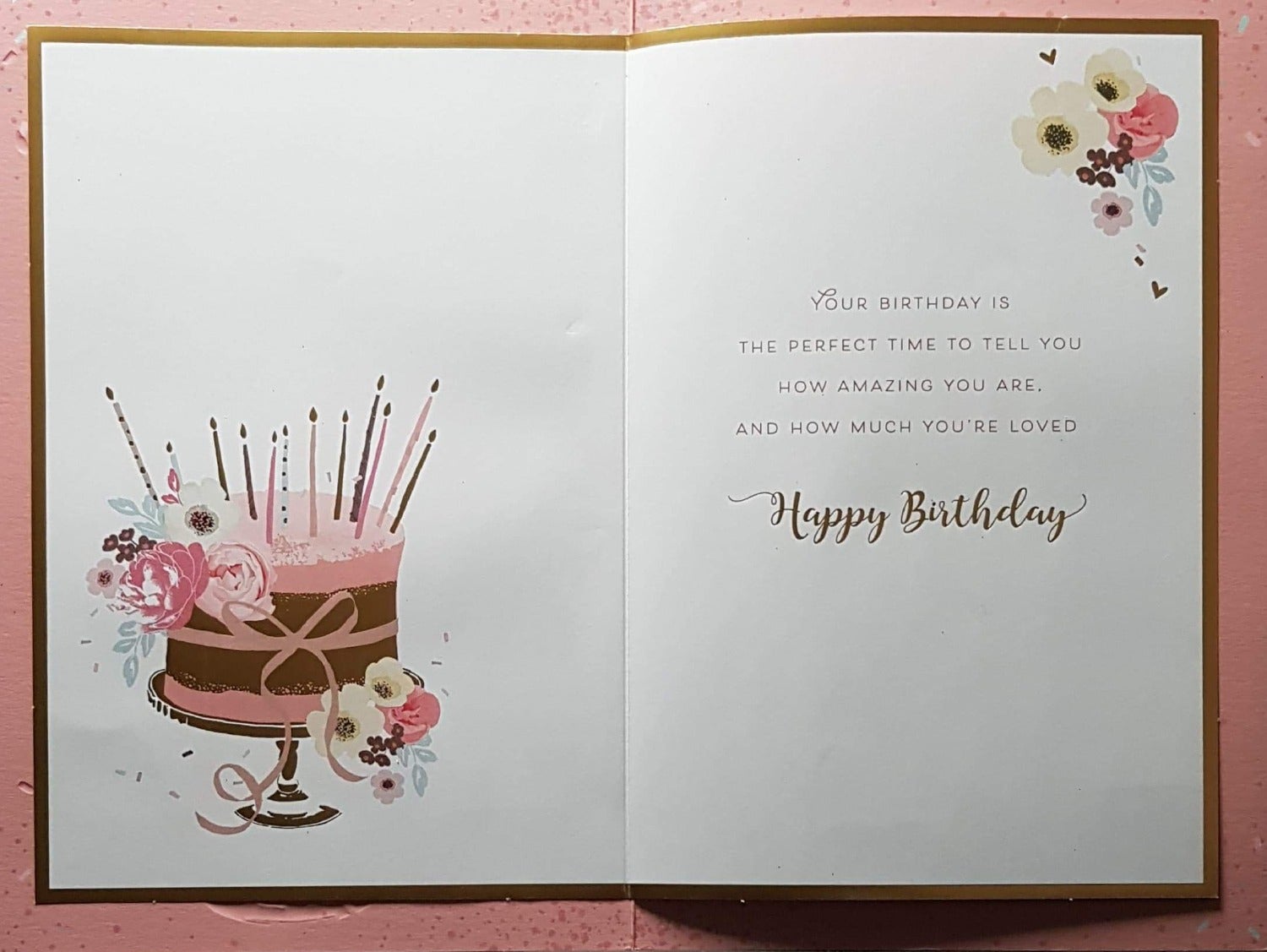 Birthday Card - Mum / A Fabulous Cake On The Cake Stand