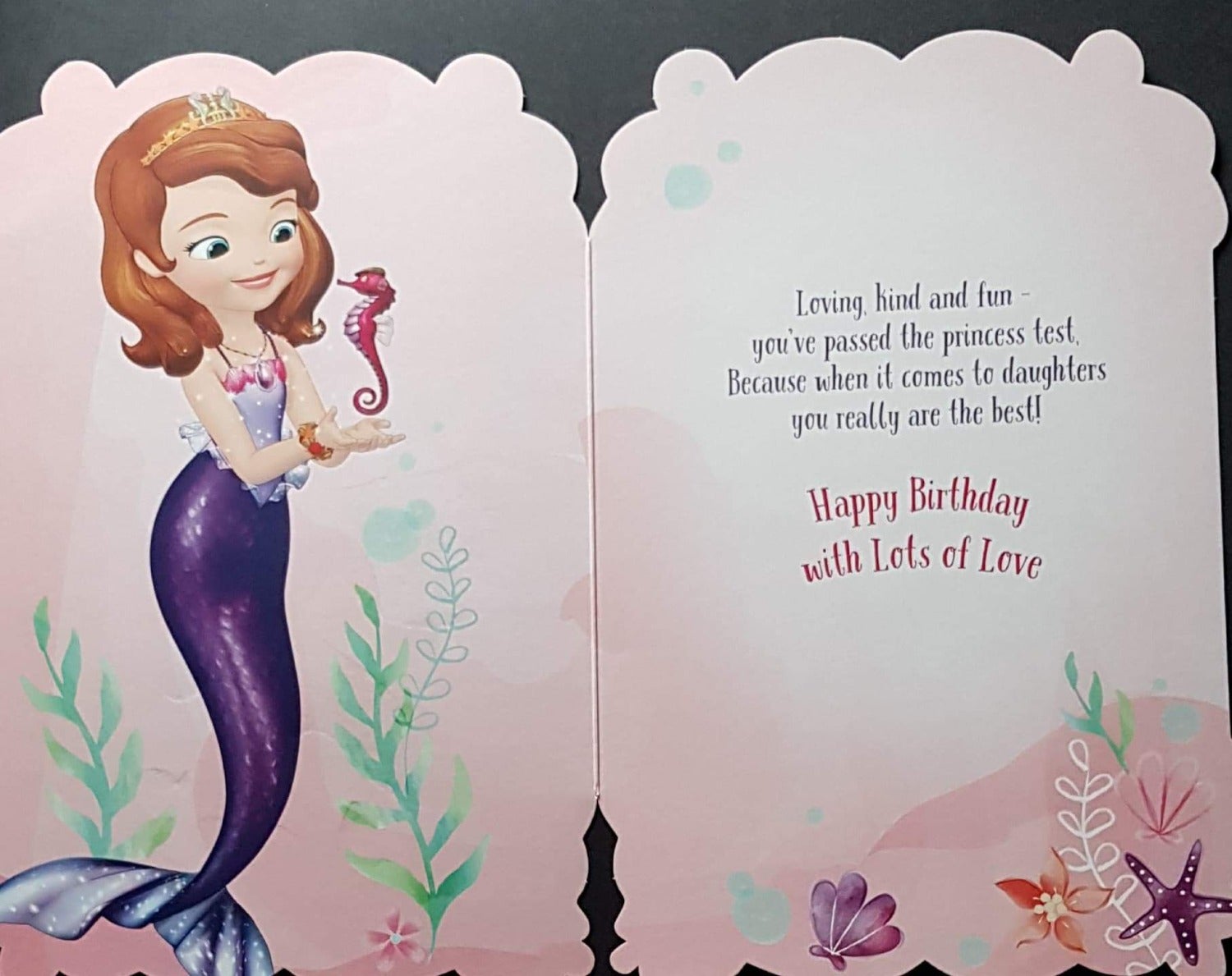 Birthday Card - Daughter / A Mermaid
