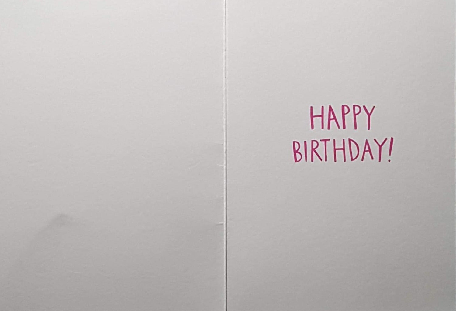 Birthday Card - Sister / 'Save Those Candles' & A Pink Cake