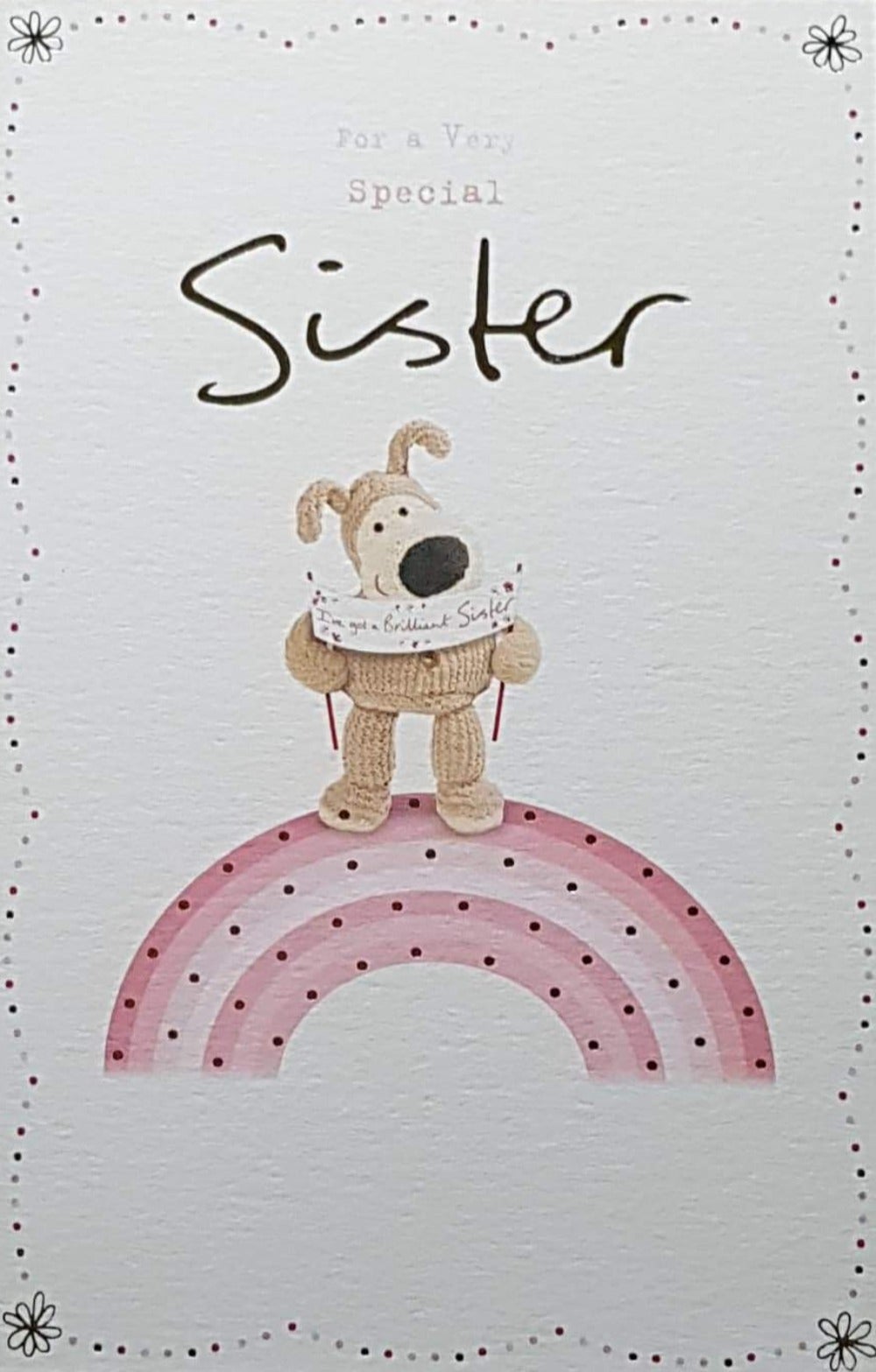 Birthday Card - Sister / 'I've Got A Brilliant Sister'