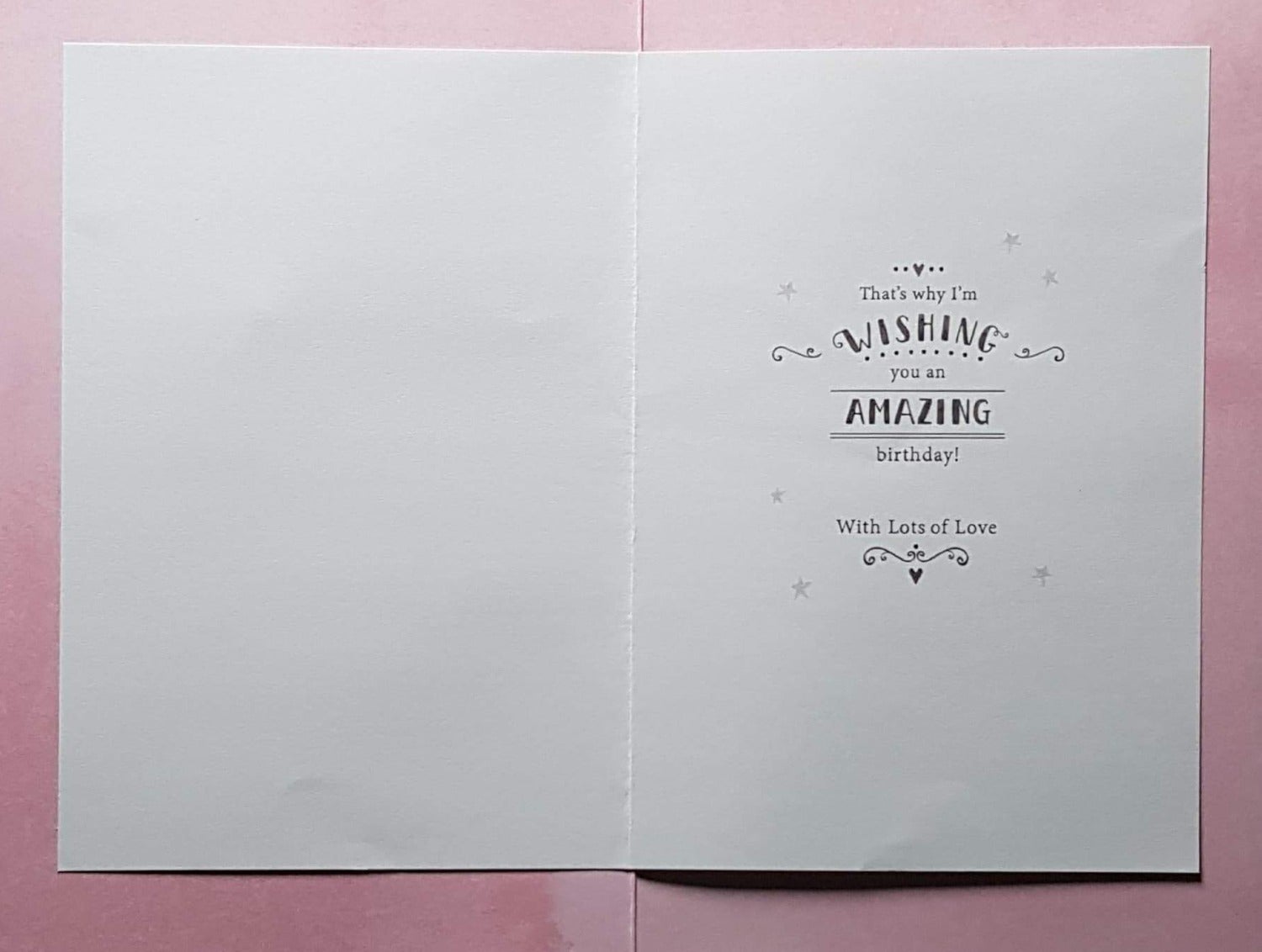 Birthday Card - Sister / 'Favourite People' & Pink And Blue Girls