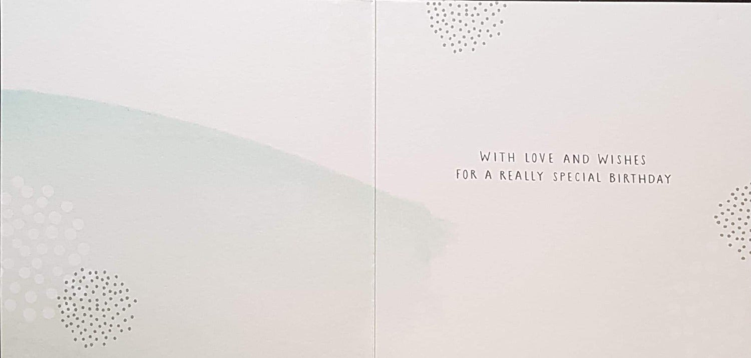 Birthday Card - Granddaughter / Dotted Circle Prints