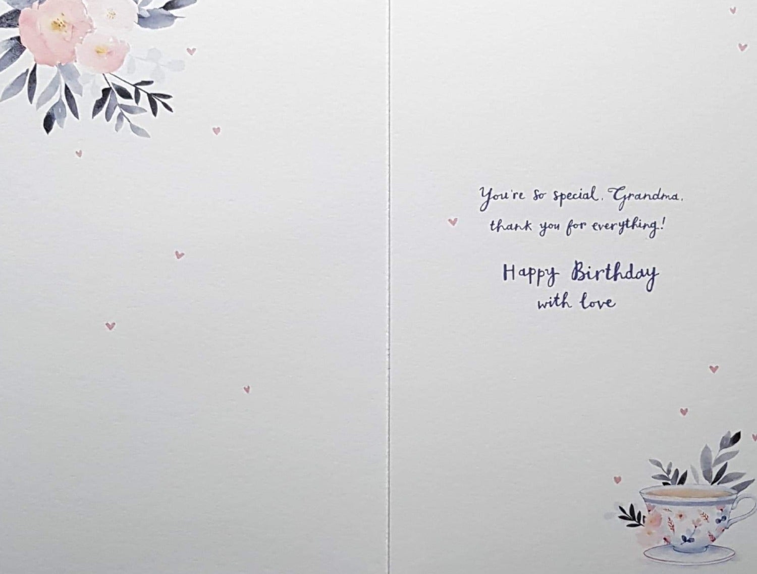 Birthday Card - Grandma / A Warm Cup Of Tea