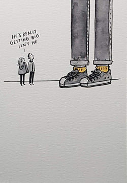 Birthday Card - Son / 'Really Getting Big'
