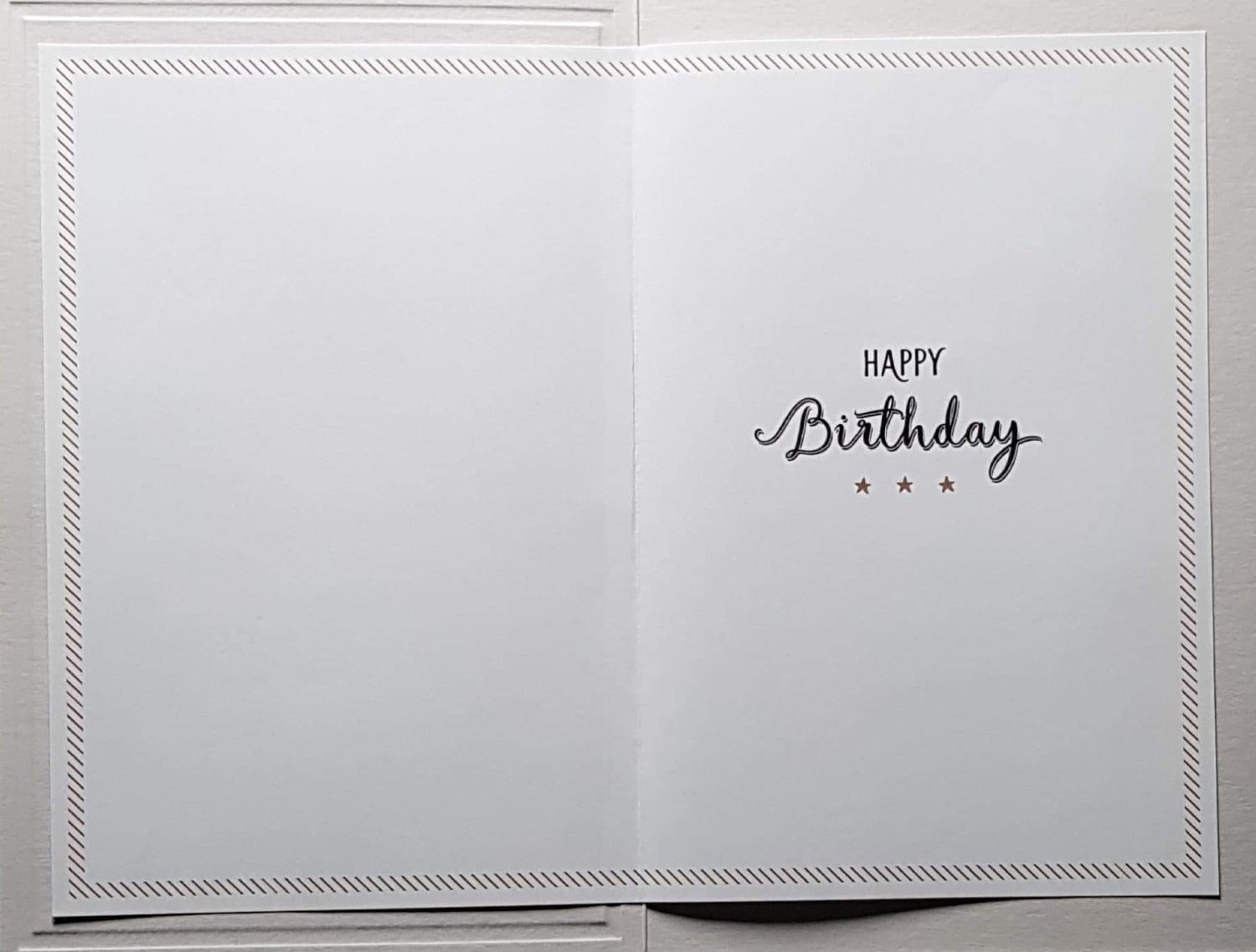 Birthday Card - Dad / 'Brilliant' & Calligraphy