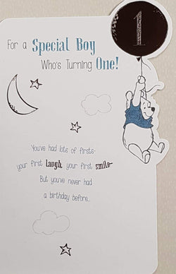 Age 1 Birthday Card - You've Had Lots Of Firsts : Your First Laugh...