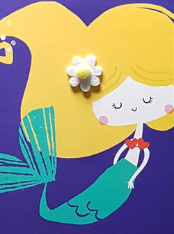 Birthday Card - Girl / A Green Mermaid