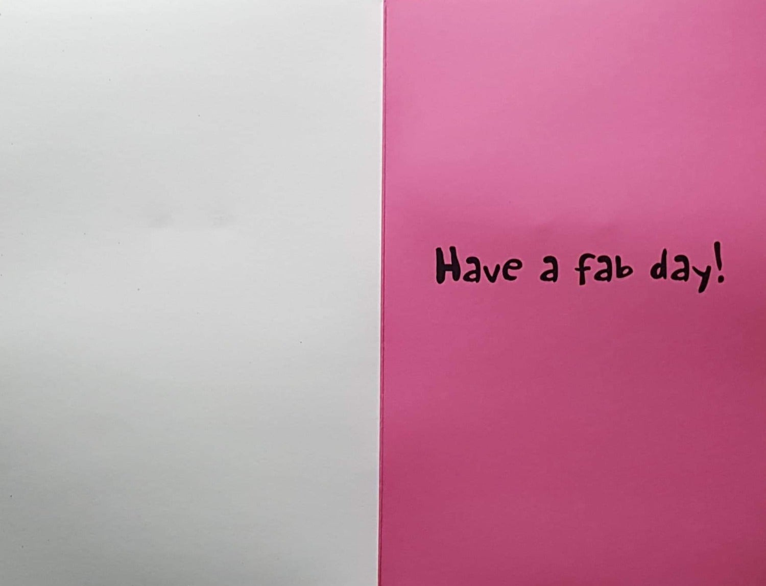 Birthday Card - Girl / Big Eyes & Flowers