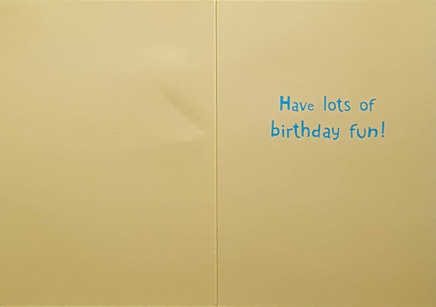 Birthday Card - Age 2 / 2 On The Dog's Nose