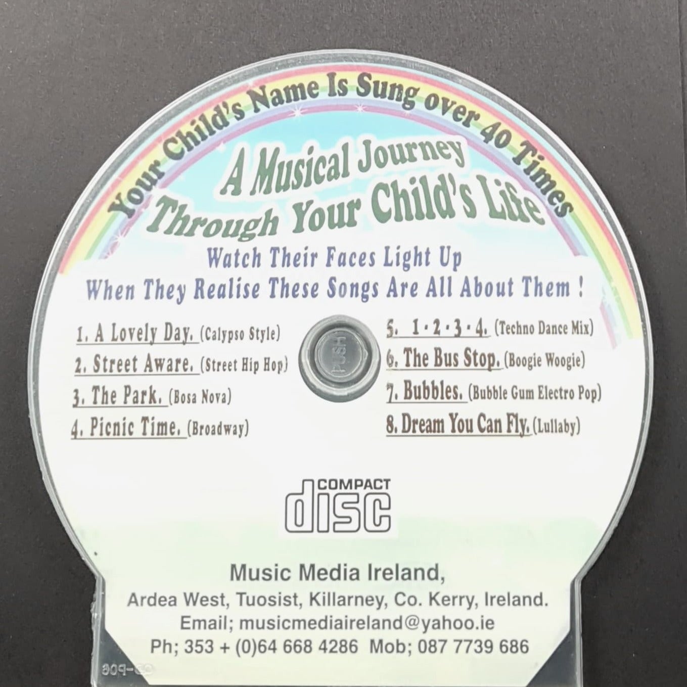 CD - Personalised Children's Songs / Louise