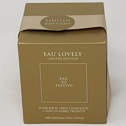 Natural Wax Candle - Silver Birch, Fresh Cedar & Bubbly Prosecco