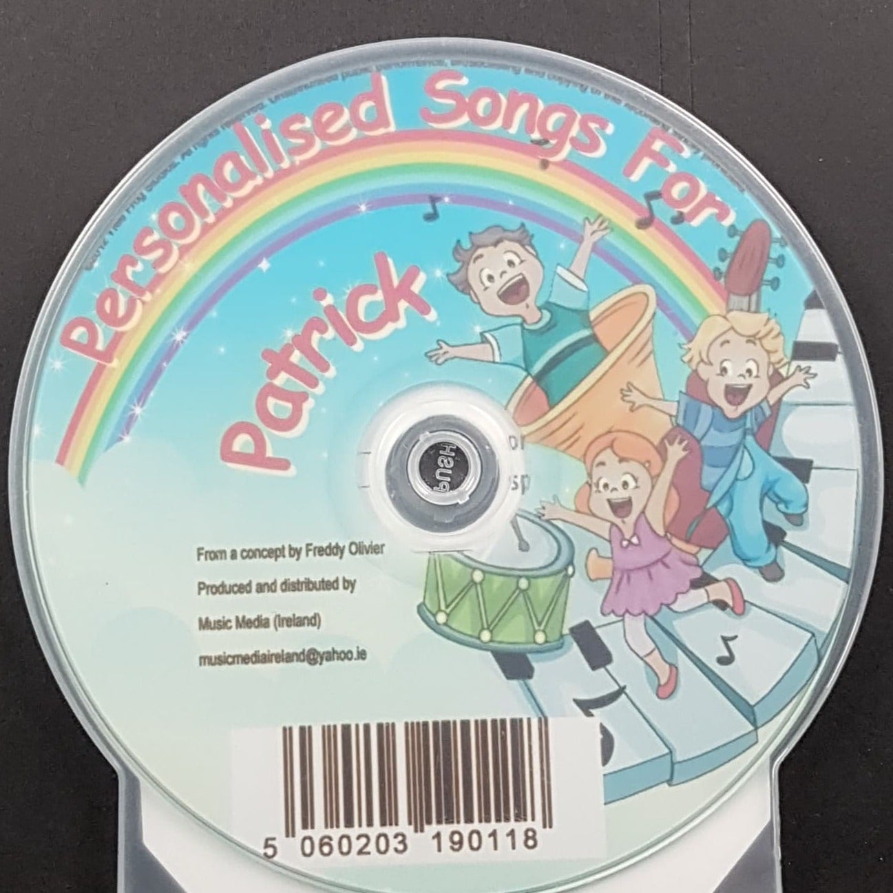 CD - Personalised Children's Songs / Patrick