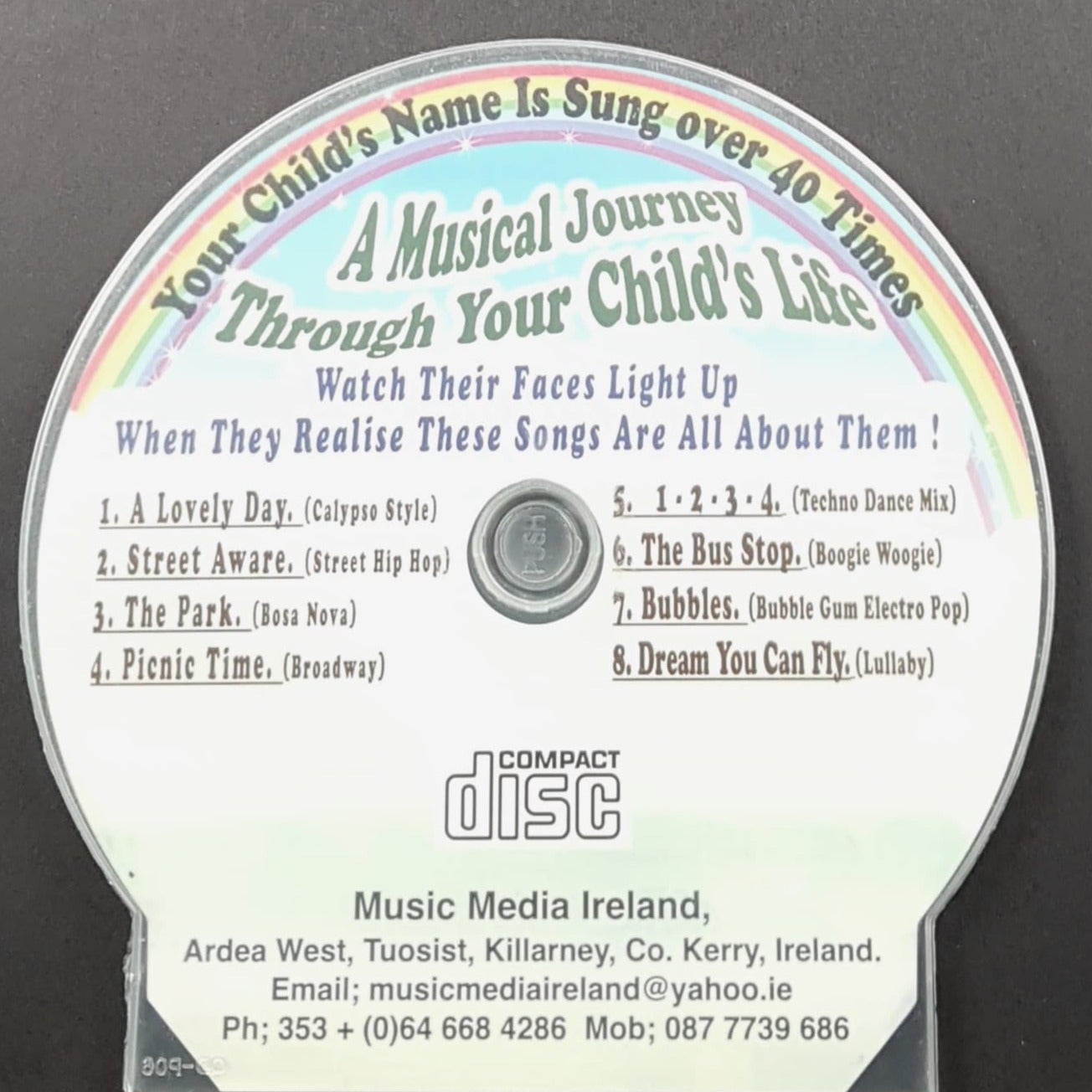 CD - Personalised Children's Songs / Aimee