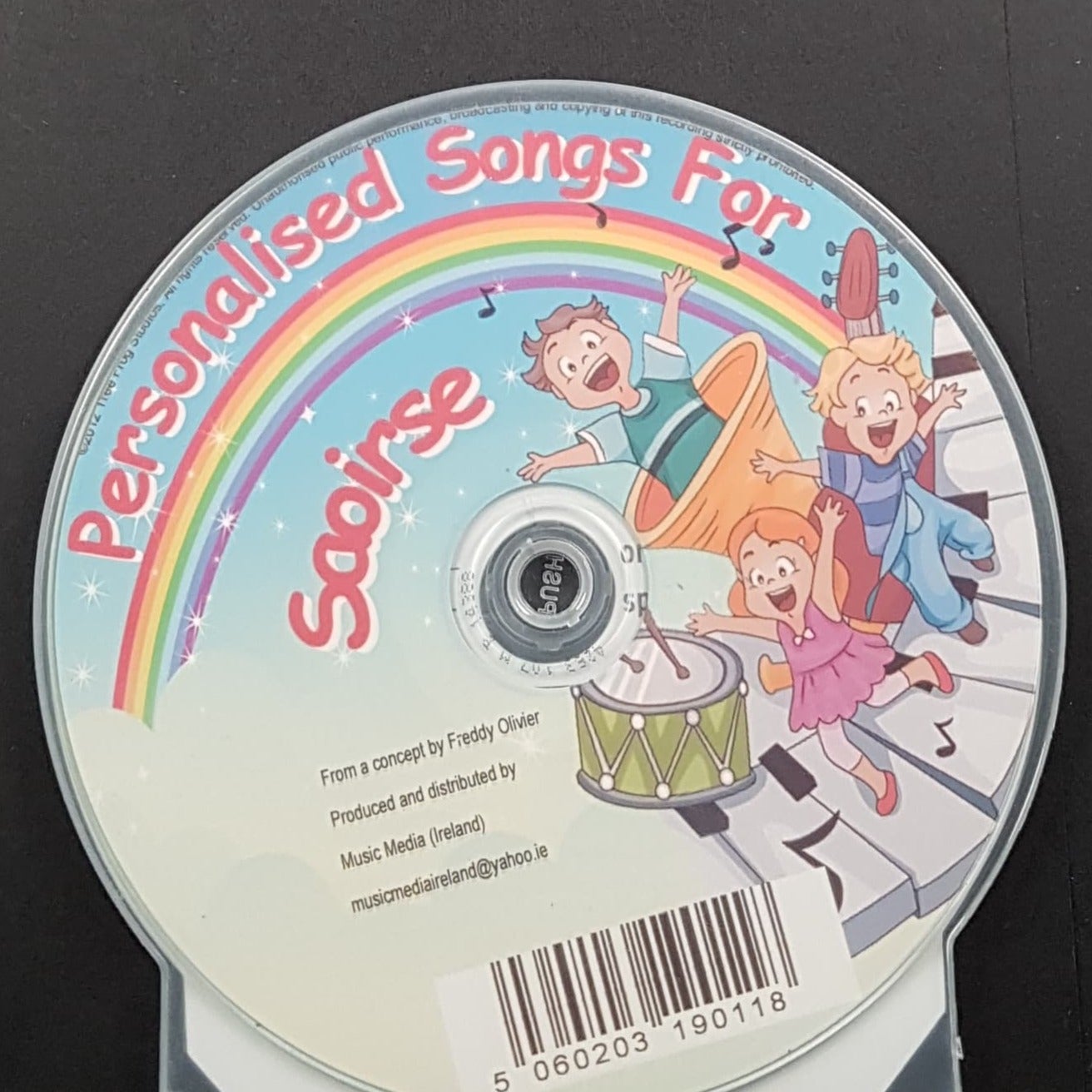 CD - Personalised Children's Songs / Saoirse