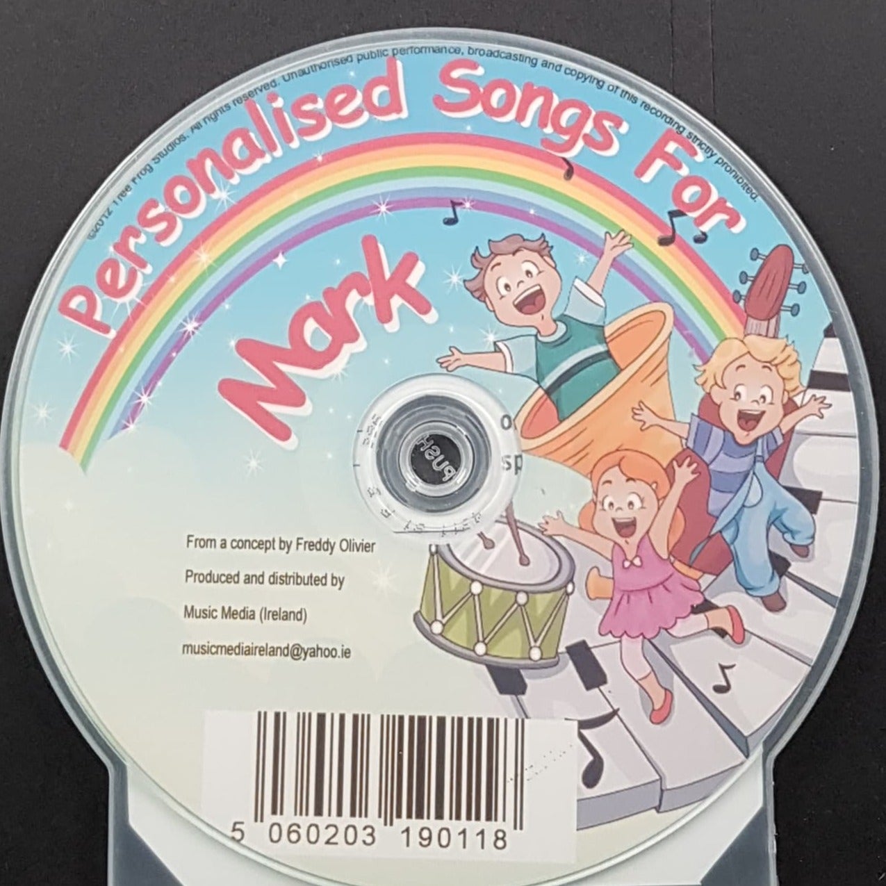 CD - Personalised Children's Songs / Mark