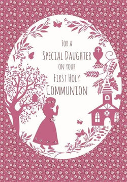 Communion Card - To A Wonderful Daughter