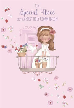 Communion Card - To A Special Niece