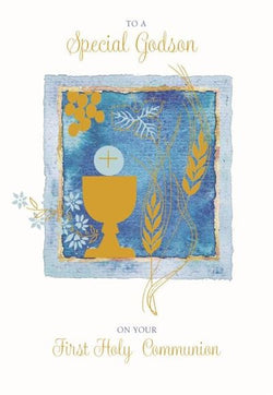 Communion Card - To A Special Godson