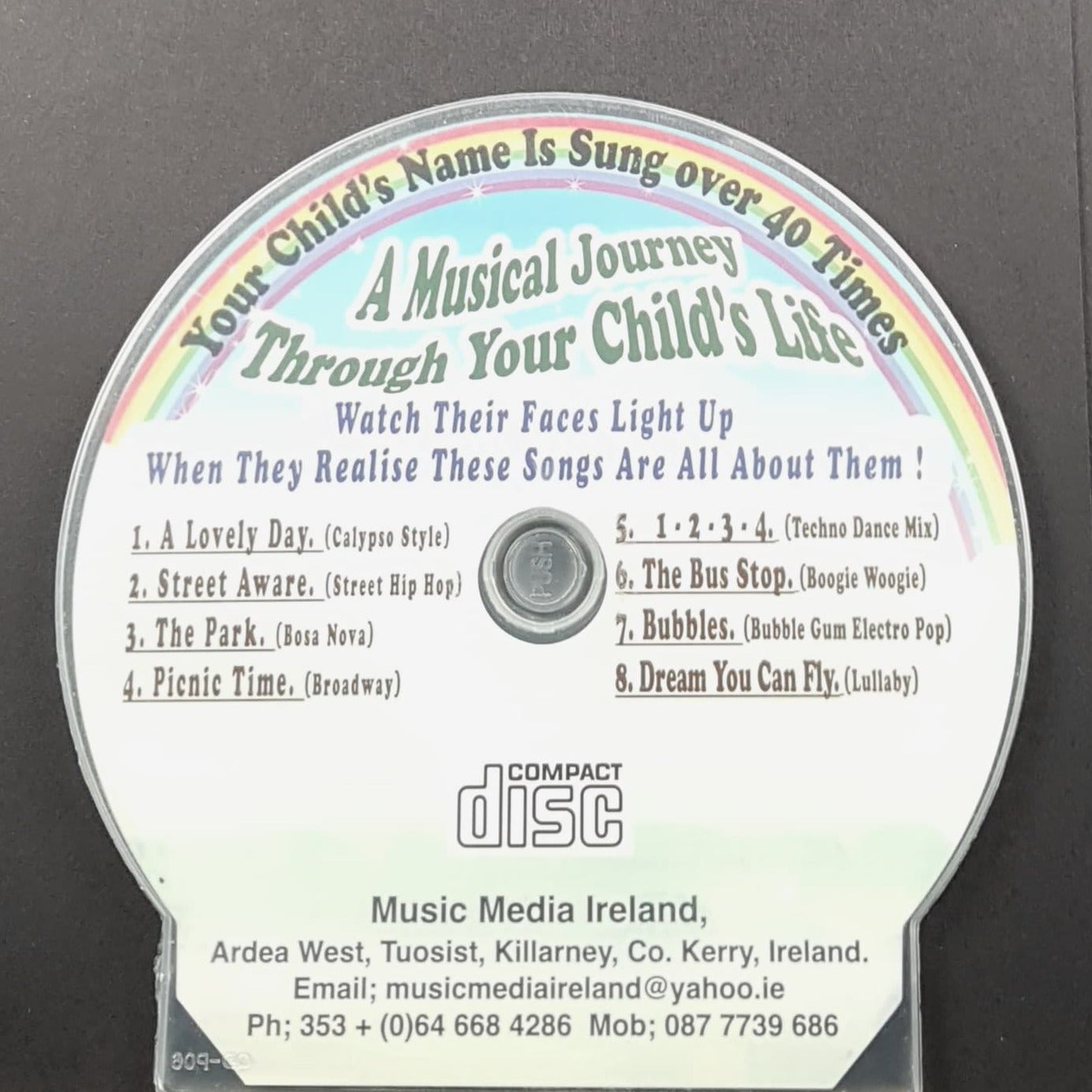 CD - Personalised Children's Songs / Tara