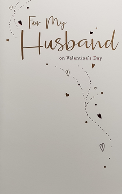 Husband Valentines Day Card
