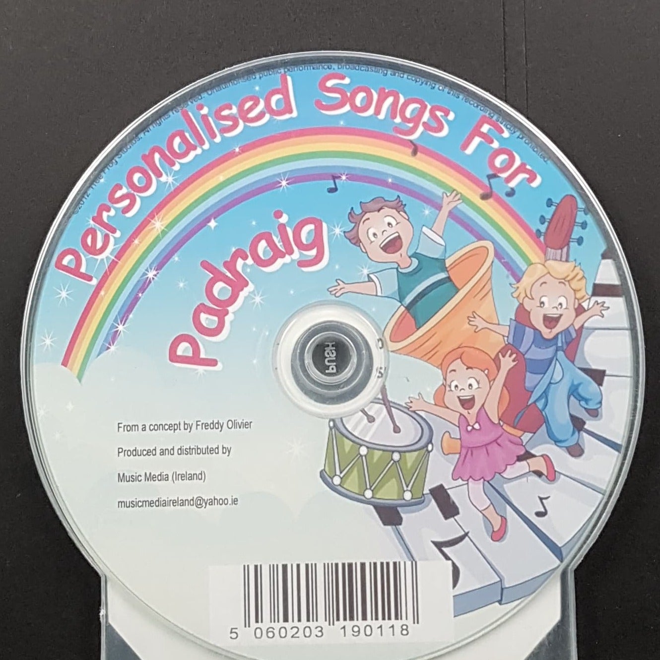 CD - Personalised Children's Songs / Padraig