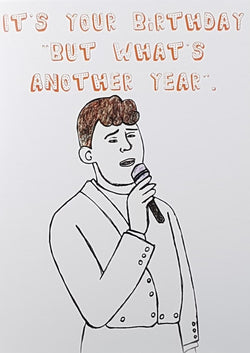 Dublin Card Company - A Man Singing  (Birthday)