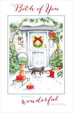 Both Of You Christmas Card