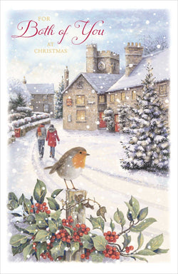 For Both Of You Christmas Card