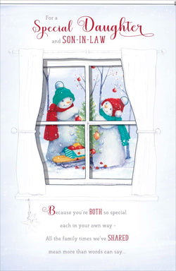 Daughter And Son In Law Christmas Card