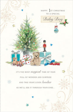 Baby Christmas Card / Boy