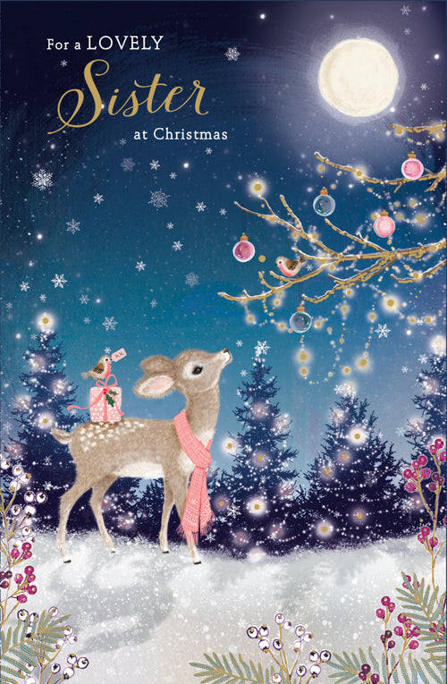 Sister Christmas Card