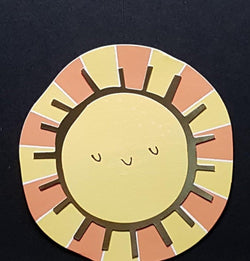 Blank Card - A Happy Sun