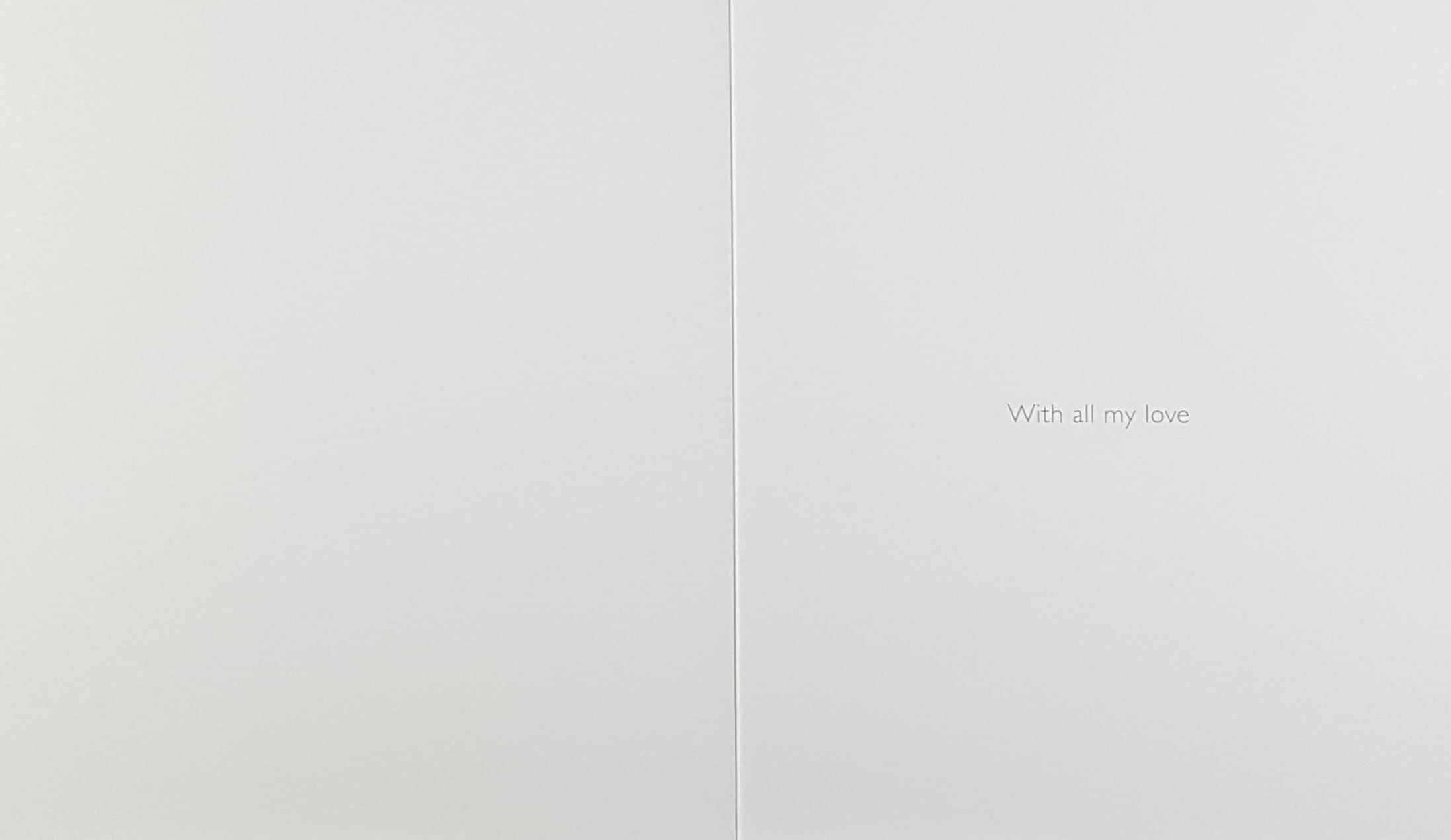 Anniversary Card - On Our Anniversary / Two Bears Hugging On A Heart In Night Sky