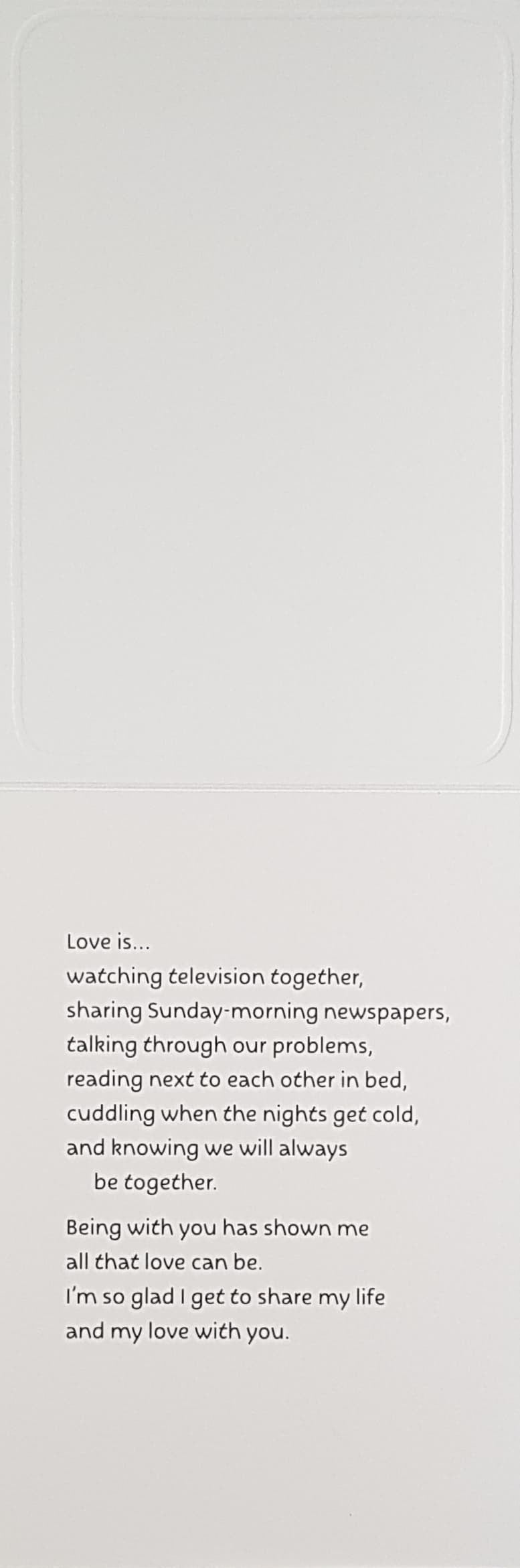 Blue Mountain Arts Card - For My Soul Mate, My Lover, My Friend