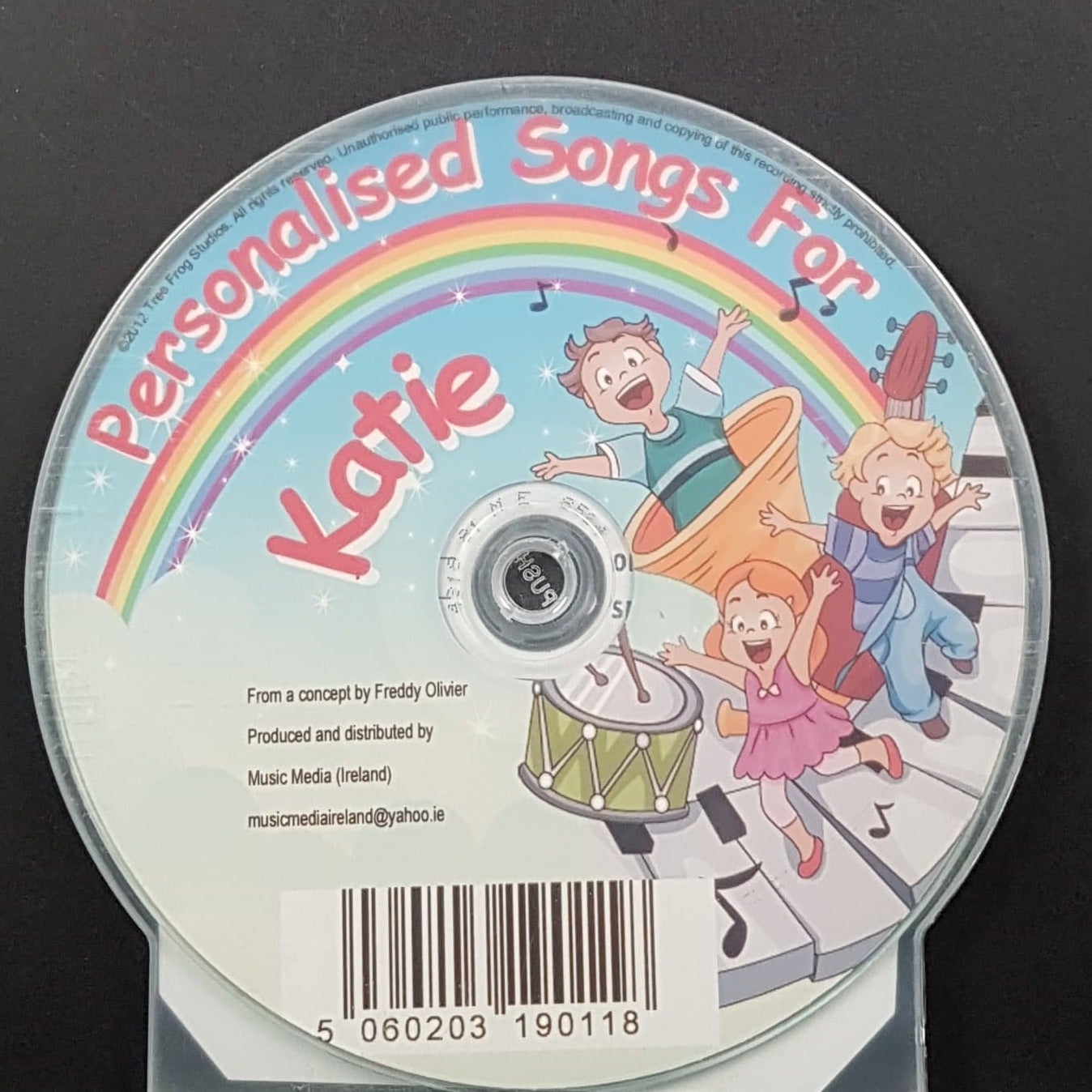 CD - Personalised Children's Songs / Katie